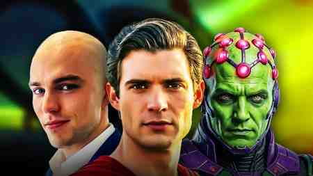 Lex Luthor, Superman, Brainiac.