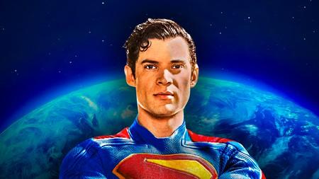 Superman David Cornswet in space