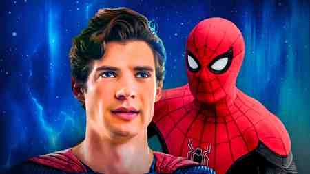 Superman, played by David Corenswet, Spider-Man