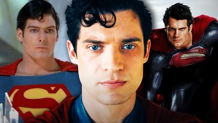 Reeves, Corenswet and Cavill Superman