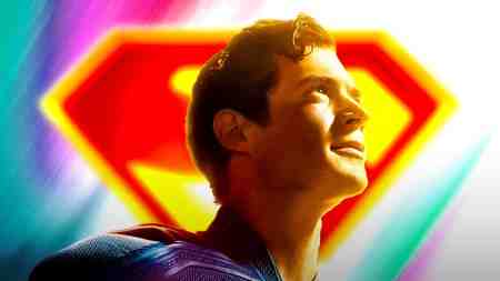 David Corenswet as Superman, Superman logo