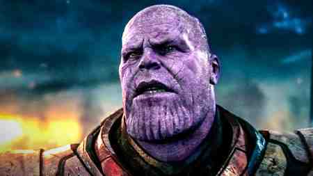 Thanos in Avengers movie
