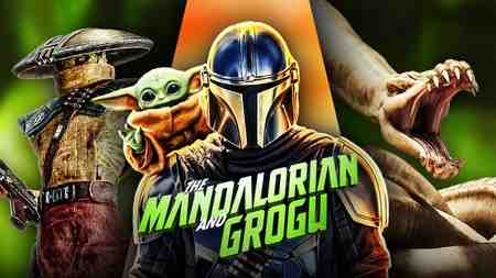The Mandalorian and Grogu logo, Mandalorian, Grogu, Star Wars villains
