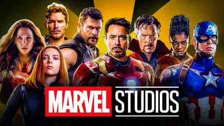 Marvel Studios, Avengers with Marvel background