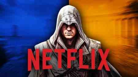 Assassins Creed Character, Netflix Logo.