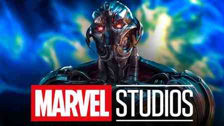 MCU Ultron, Marvel Studios logo.