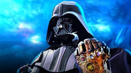 Darth Vader with the Infinity Gauntlet