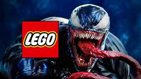 Venom, LEGO logo.