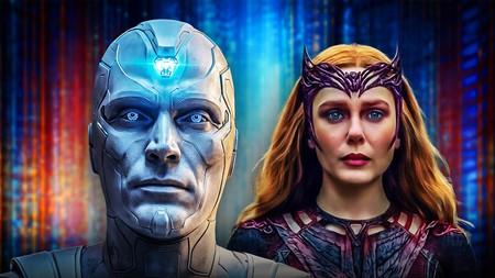 White Vision, Scarlet Witch.