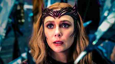 Scarlet Witch, played by Elizabeth Olsen