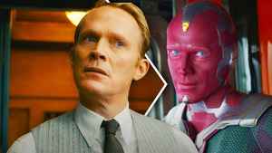 VisionQuest Paul Bettany Vision Human and Robot Form.
