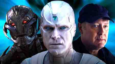Ultron, Vision and James Spader.