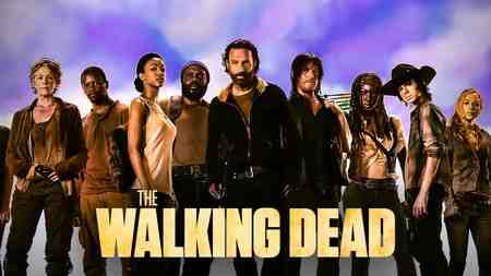 The Walking Dead universe characters together