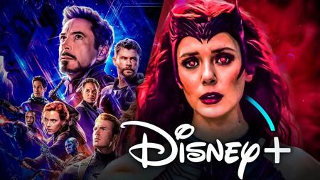 WandaVision Wanda, Avengers heroes, Disney Plus logo