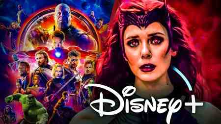 Avengers Infinity War poster, Wanda Maximoff, Disney Plus