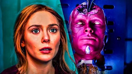 Scarlet Witch Wanda, Vision head