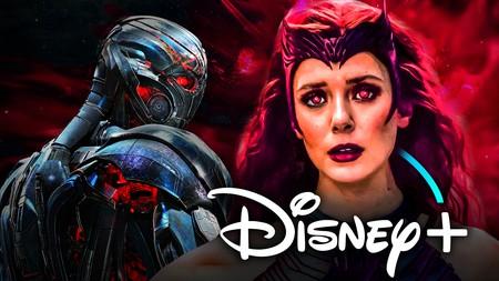 Ultron and Scarlet Witch from WandaVision