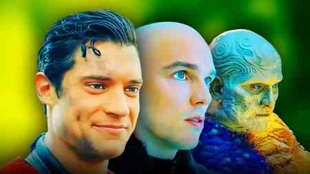 Superman, Lex Luthor, Metamorpho