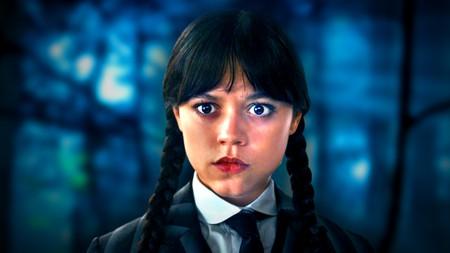 Jenna Ortega as Wednesday in season 2