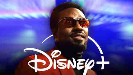 Yahya Abdul-Mateen II as Simon Williams, Disney+ logo
