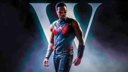 Wonder Man superhero wearing final MCU costume