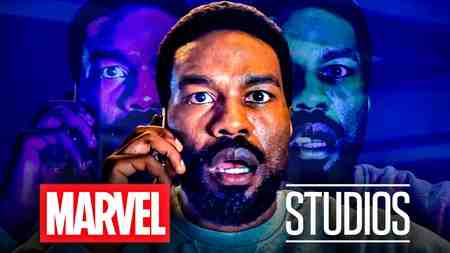 Marvel Studios logo, Yahya Abdul-Mateen II as Simon Williams.