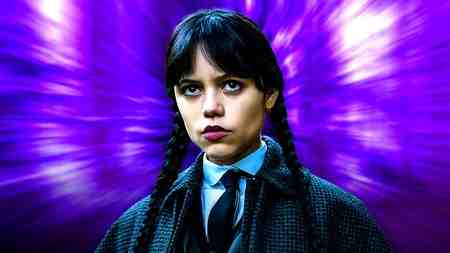 Jenna Ortega as Wednesday Addams