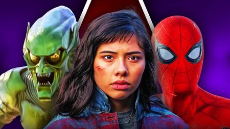 Green Goblin, America Chavez, and Spider-Man