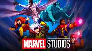 X-Men 97 characters art, Marvel Studios logo