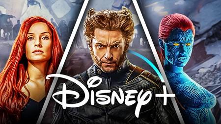 Jean Grey, Wolverine, Mystique Disney Plus Logo