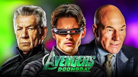 Magneto, Cyclops, Prof X Avengers Doomdsay