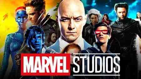 X-Men, Marvel Studios logo.