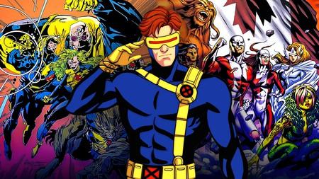 Cyclops and numerous Marvel mutants.