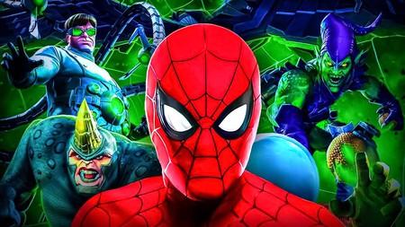 Spider-Man with villains, including Doc Ock