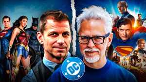Zack Snyder, James Gunn, Justice League poster, Superman poster, DC logo