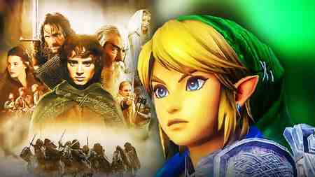 Lord of the Rings poster, Link from The Legend of Zelda