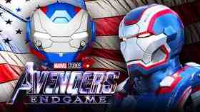 Iron Patriot Funko, Iron Man 3 Iron Patriot, Avengers Endgame Title Logo