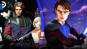 Hot Toys Anakin Skywalker, Clone Wars Anakin Skywalker Animated