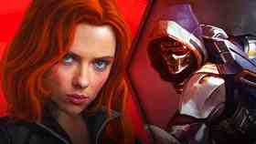 Black Widow Poster, Taskmaster concept art