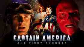 Captain America and Red Skull in The First Avenger