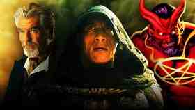 Pierce Brosnan as Dr. Fate, Black Adam, Sabbac