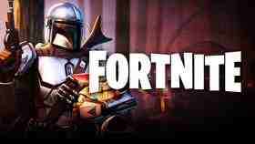 The Mandalorian, Fortnite logo