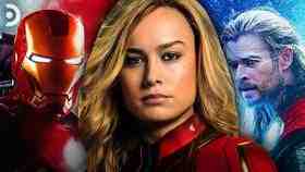 Iron Man, Captain Marvel, Thor