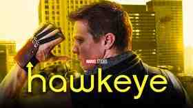 Hawkeye from The Avengers reaching for arrow