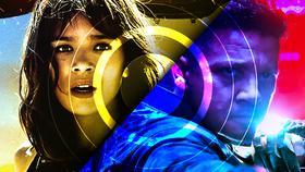 Hailee Steinfeld & Jeremy Renner Team Up In Marvel's Hawkeye Set Photos