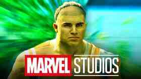 Skaar alongside Marvel Studios' logo.