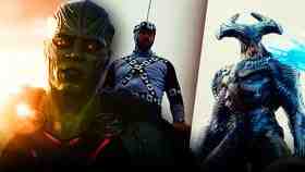 Martian Manhunter Steppenwolf BTS