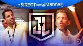 Zack Snyder from BTS, Justice League Logo, Zack Snyder with flaming torch