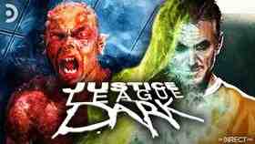 Etrigan and Spectre with Justice League Dark logo