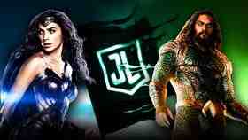 Aquaman, Wonder Woman, Justice League logo